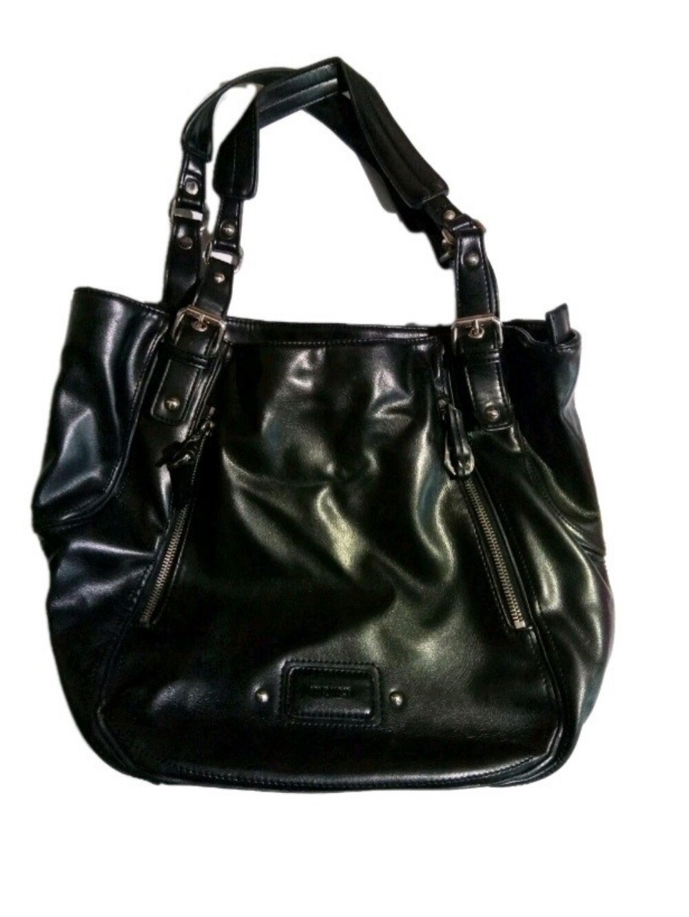 New Black Y2K Bag Leopard Cheetah Bag Purse Shoulder Hand Satchel Slouchy Strap